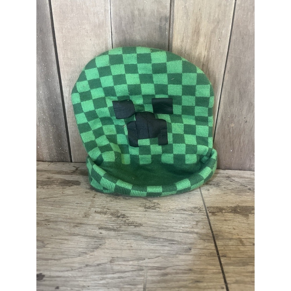 Minecraft Beanie knit Cap‎ Creeper
